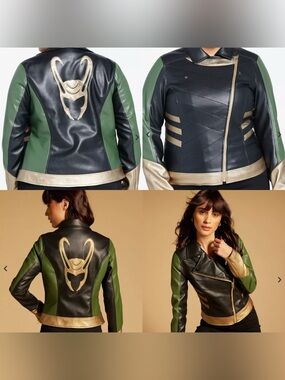 NWT Her Universe Marvel Loki Moto Jacket Her Universe
Exclusive Size 2X